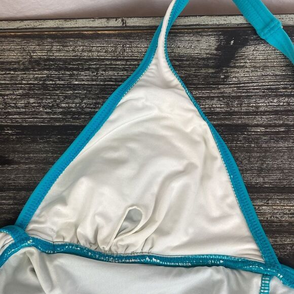 Michael Kors Blue 1 Piece Tankini Swim Bathing Suit 8 - Picture 5 of 6